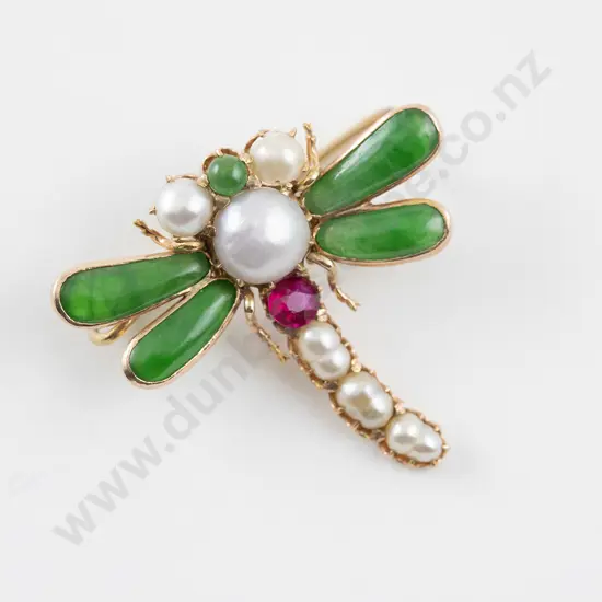 14ct Bug Brooch