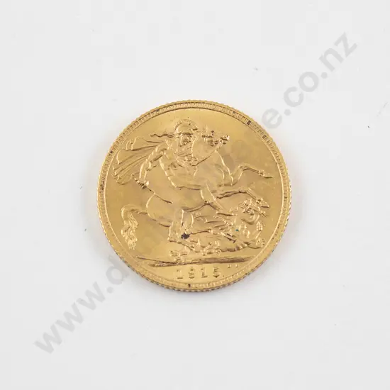 1915 GeoV Gold Sovereign