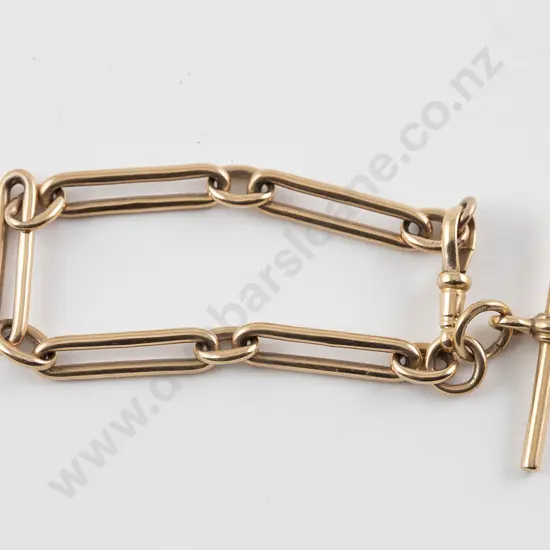 Victorian 15ct Rail Link Bracelet