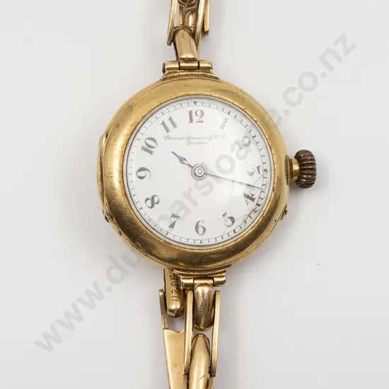 Early C20th 18ct Ladies Wrist Watch by Rothermans London