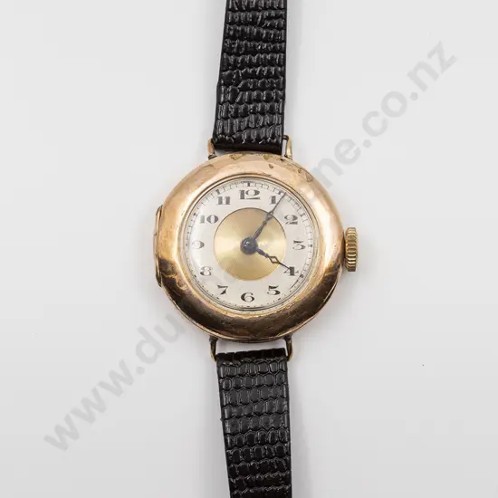 Vintage Rolex 9ct Ladies Wrist Watch