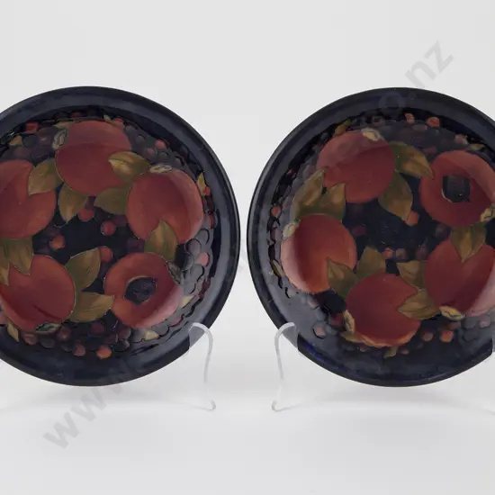 Two Walter Moorcroft Slightly Shallow Plates