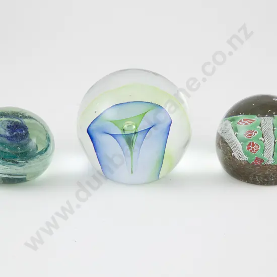 Labelled Murano Paperweight