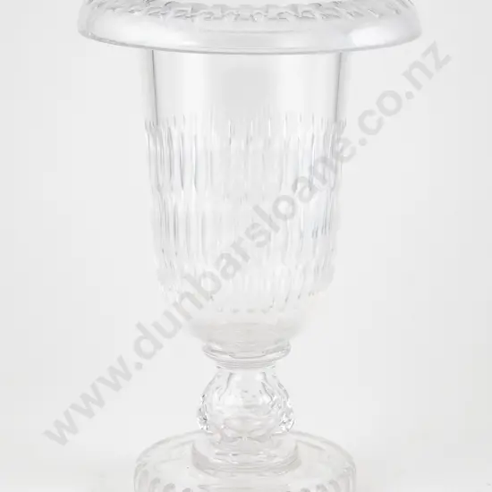 Fine Quality C19th Cut glass Celery Vase