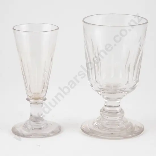 Early Vict Glass Rummer