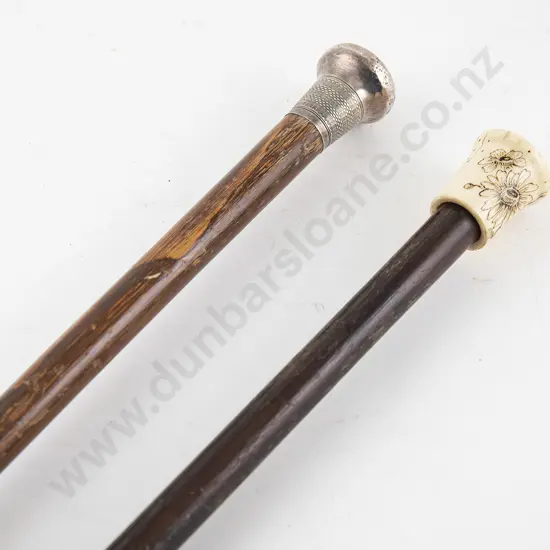 Two Victorian Walking Canes