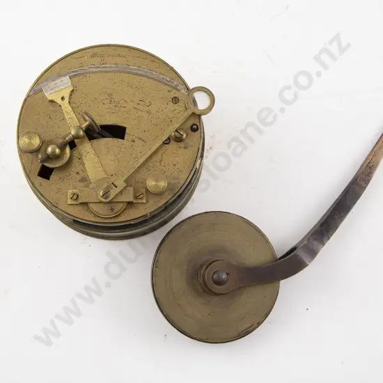 Bronzed Brass Nautical Box Sextant By Allan London