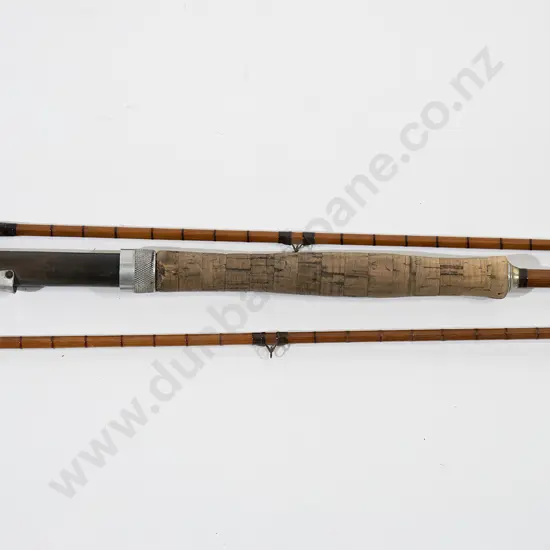 Walker Bampton Two Piece Split Cane Fly Rod