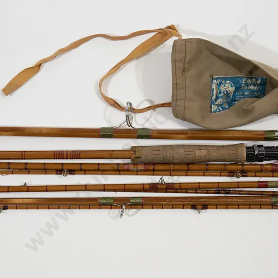 Edgar Sealey Three Piece Split Cane Fly Rod