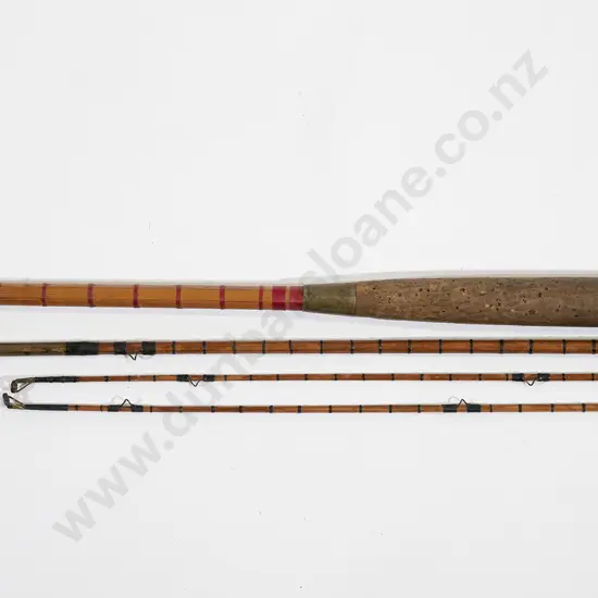 Three Piece Split Cane Salmon Rod