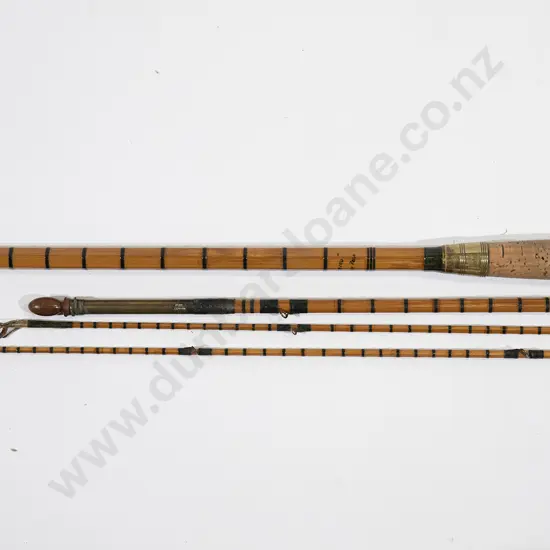 Hardy "The Wye" Two Piece Split Cane Palakona Salmon Rod