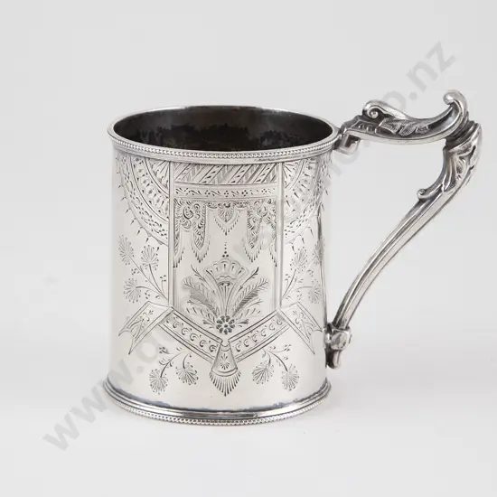 Victorian S/S Christening Mug