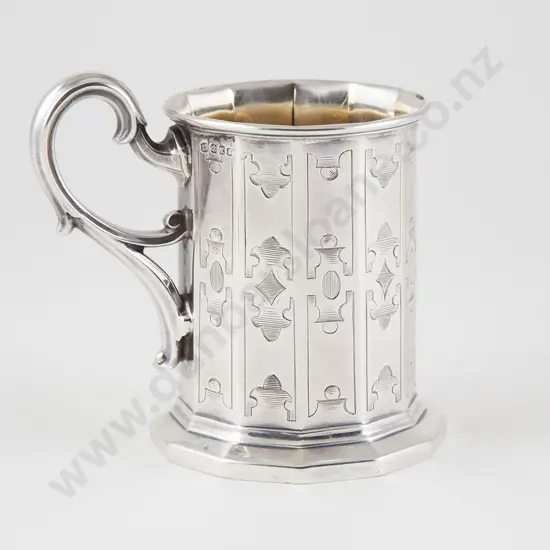 Victorian S/S Christening Mug