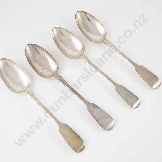 Composed Set Of Four Vict S/S Tablespoons