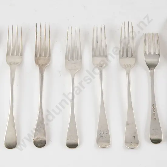 Seven Vict & Other S/S Dessert Forks