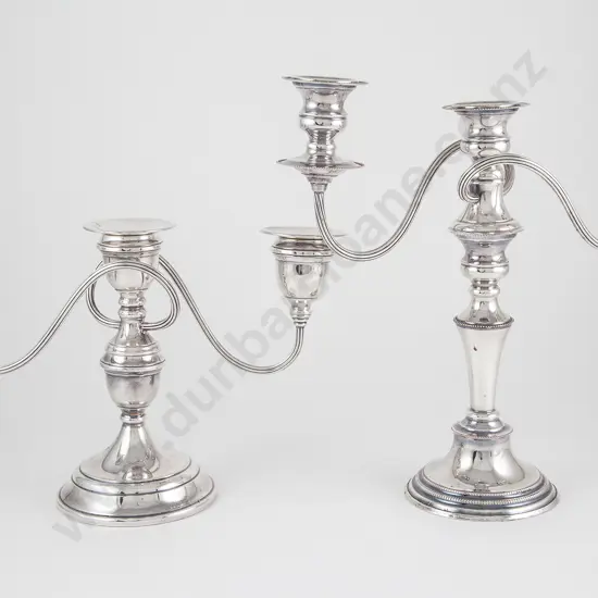 Two S/P Table Candleabra