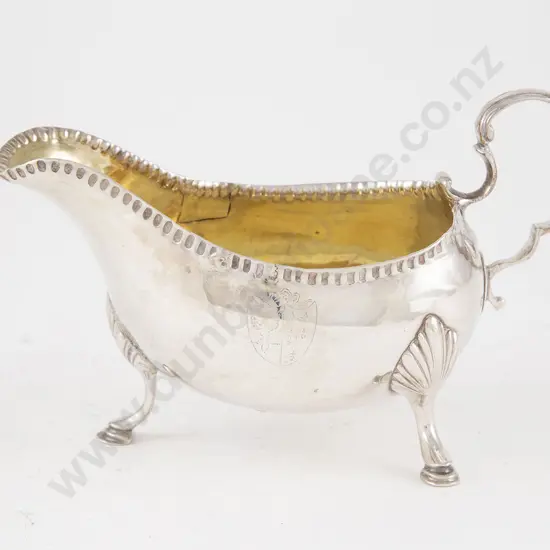 Geo III Irish S/S Gravy Boat