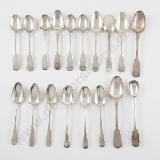 18 Various S/S Teaspoons