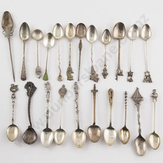 Collection Of S/S & Other Souvenir Spoons