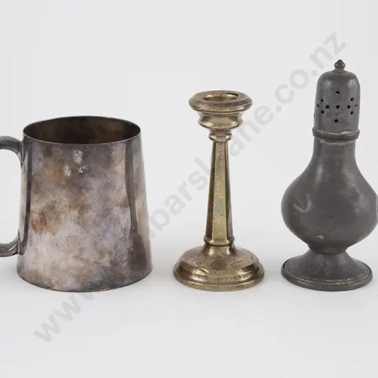 Small S/S Candlestick