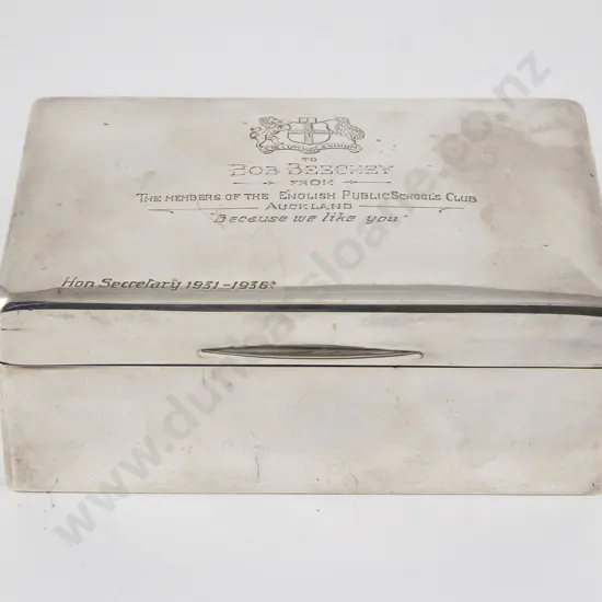 Geo V S/S Cigarette Box