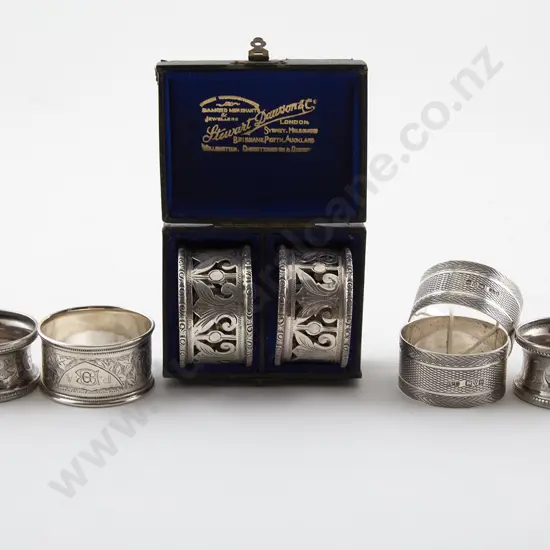 Seven S/S Napkin Rings