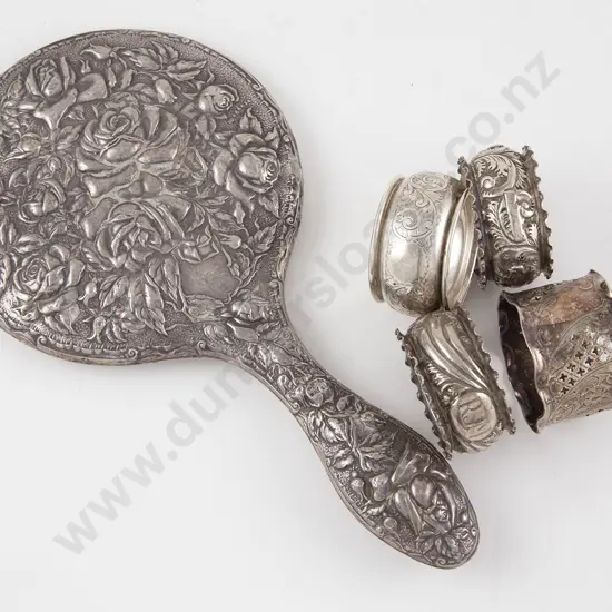 S/S Backed Hand Mirror