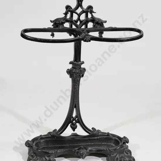 Coalbrookdale Style Cast Iron Entrance Way Stick Stand