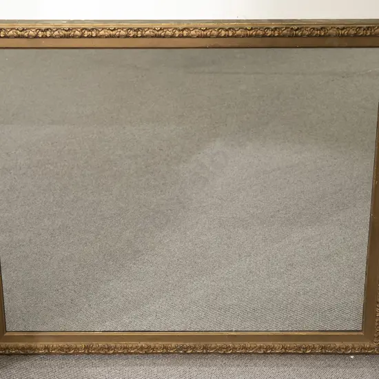 Gilt Framed Oblong Wall Mirror