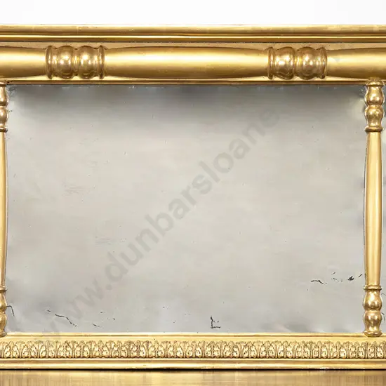 Regency Gilt-wood Over Mantel Mirror