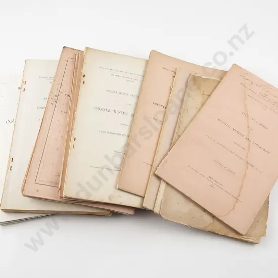 18 Colonial Museum Reports