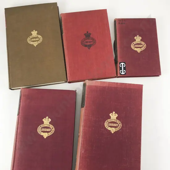 5 Bound Volumes Of NZ Russian & Chinese Historical & Propaganda Pamphlets
