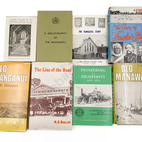 8 North Island Topographical Volumes
