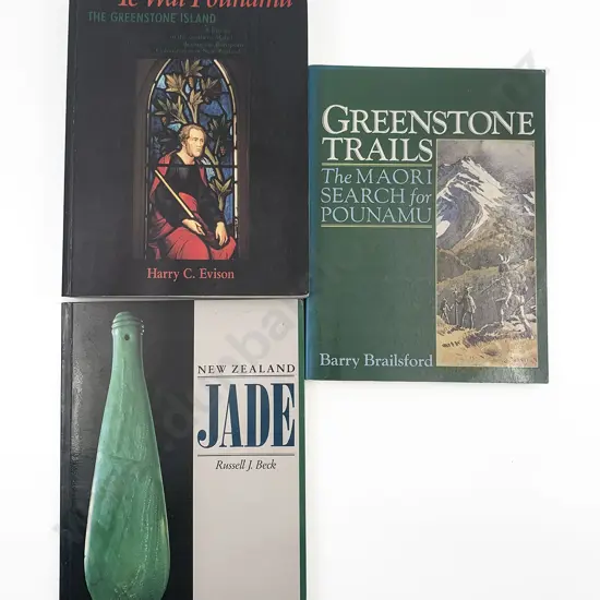 3 Volumes On Pounamu Greenstone