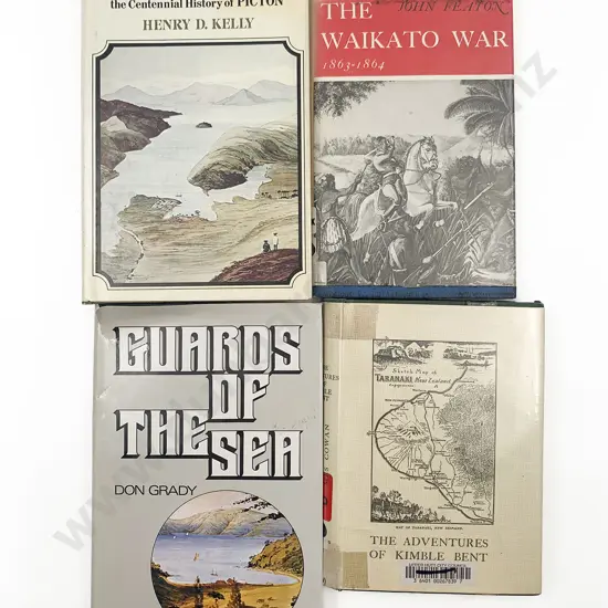 4 Maori/NZ Historical Books