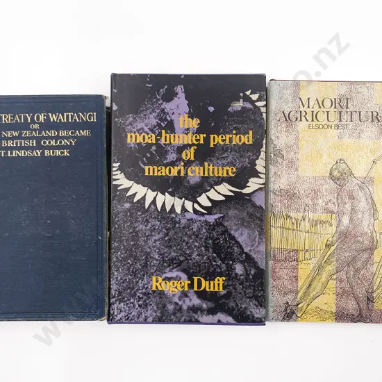 3 Maori Related Volumes