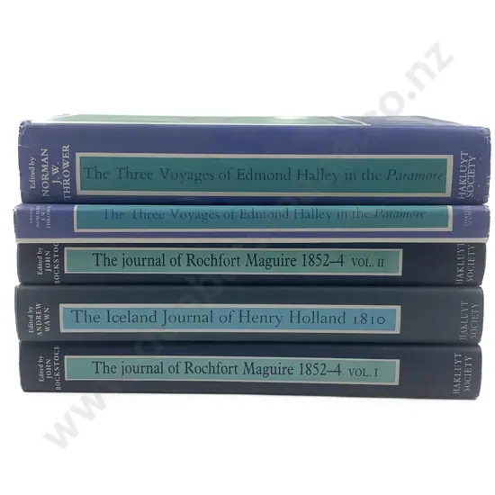 5 Hakluyt Society Volumes