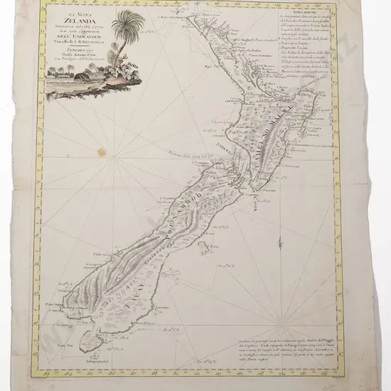 Antonio Zatta - La Nuova Zelande