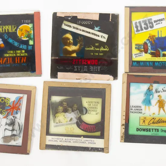Qty of Glass Photographic Slides