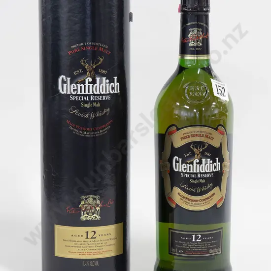 Glenfiddich Aged 12 Years Single Malt Scotch Whisky (1lt)