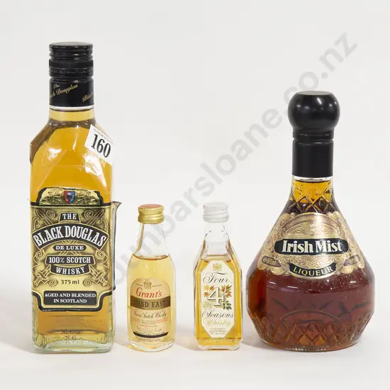 Irish Mist Liqueur with The Black Douglas Scotch Whisky (375ml) & two miniatures