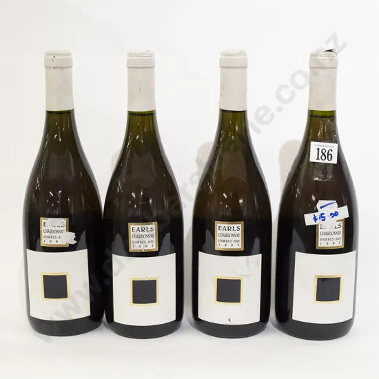 Four Bottles Earls Chardonnay (1997)