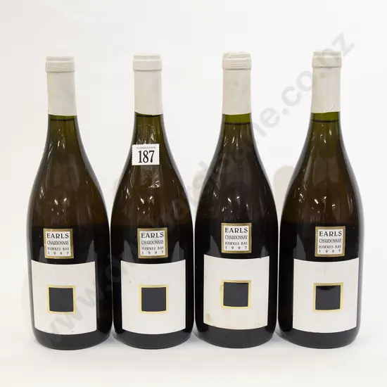Four Bottles Earls Chardonnay (1997)