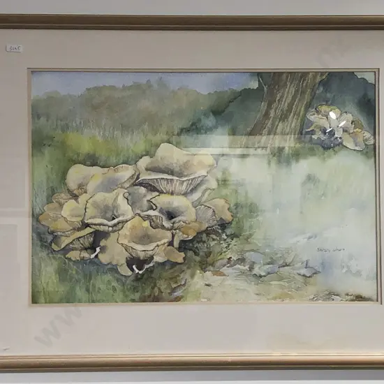 Shirley Unwin Landscape Study W/C