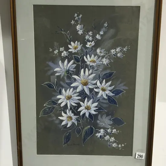 Renee Benner Still Life of Daisies