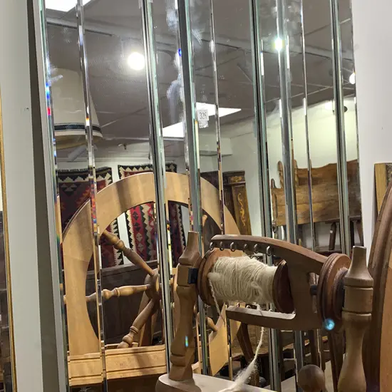 Set of Three Art Deco Style Wall Mirrors