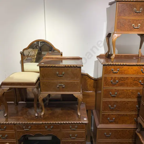 Reproduction Six Piece Bedroom Suite