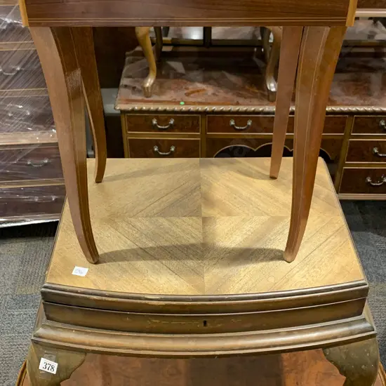 Southland Beech Cutlery Box With Music Table