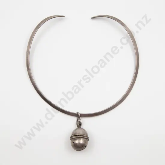 Silver Torque Necklace