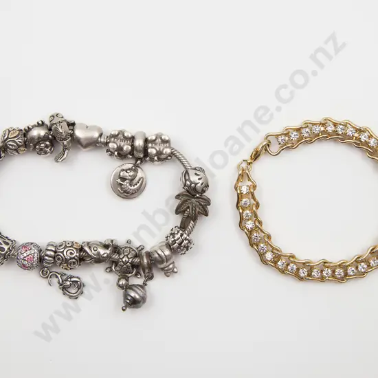 Pandora .925 Silver Charm Bracelet